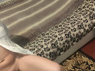 Fucking Snow Girl in Doggie Position
