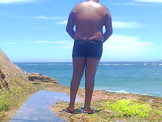 Showing off My Big Body in Rio De Janeiro