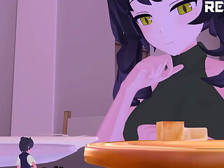 (MMD Giantess) Luna'_s Unexpected Visitors
