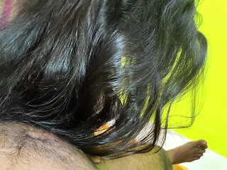 My Indian Real Step Sister Give Me Handjob and Blowjob