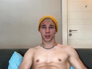 Strong Boy Jerking off