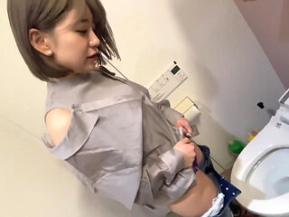 Stream Journey as a Slender Beauty Masters the Thrill of Standing Release Outdoors Part.1