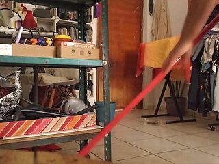 I Left the Cell Phone Recording While the Cleaning Lady Entered My Room