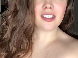 Femdom POV: Spitting and Laughing at a Tiny Cock
