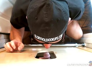 Hungry to Feed Me His Cock At The Gloryhole