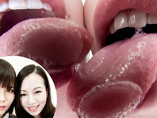 Sensual Kisses: Rei and Momo's Invitation