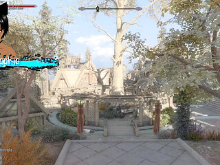 Skyrim B and L mod - The courier is here to deliver a letter and wants to fuck and have an orgy