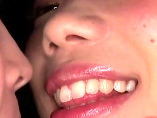 Nanako Hinata and Koharu Suck Each Others Nose Like a Drooling Pussy