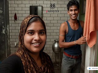 Indian Desi Newaly Merried Beautiful Couple Outdoor By -snapchat143