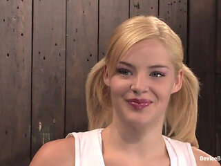 Ally Ann 19 Year Old Blond Hottie in Pigtails.