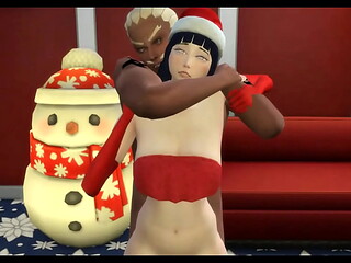 This Xmas with Hinata and Zelda porn