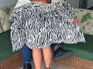 Friendly Visit Turns Into Wild Sex with a Slut!