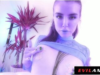 EDEN IVY & MONIKA WILD Gape, Fart & Prolapse with MASSIVE Anal Dildos - EvilAngel