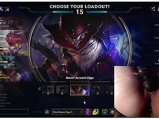 The Vibrator Causes My Whole Body To Shake League Of Legends #3 Luna With Gamer Girl