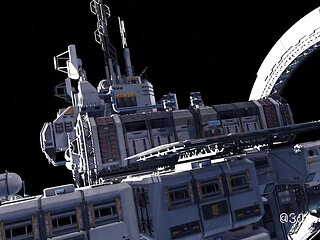The Best Sex in Space. Hot Japanese Babe Gets Fucked Hard on Orbital Space Station