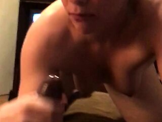 POV blowjob for a big cock from black thug