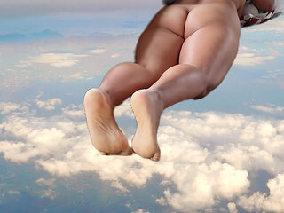 Cum Fly with Me to the Sky with Garabas and Olga