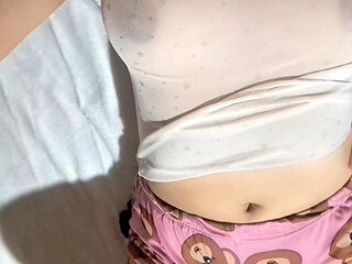 A Delicious Pink Corn Cob Dripping