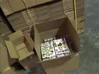 Brunette with big boobs rides a big cock