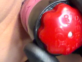Vibrator in My Pussy to Warm up
