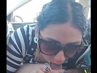 Pagando Uber con mamada