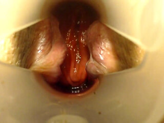 Show inside my asshole and wet orgasms