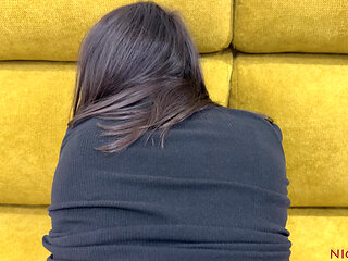 Asian MILF with Big Ass My Fetish Slut in Skirt 60fps