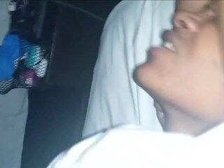 Skinny Ebony Teen POV Going Inside