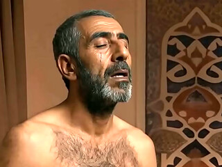 Ali Al Shafir, elderly horny immortal arab mage is extremely horny. - AI Generated