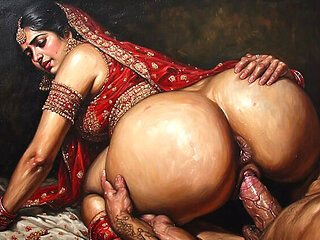Indian Aunty Teaches Neighbor How to Fuck - Hardcore Doggy Style & Tight Pussy