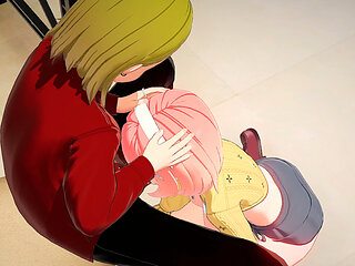 I meet&fuck big breasted girl in a hotel lobby