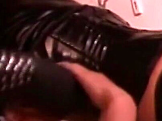 Mature Domme Fists Collared Stud's Ass Deep and Hard