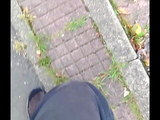 Meine besonderen Schuhe beim Einkaufen
