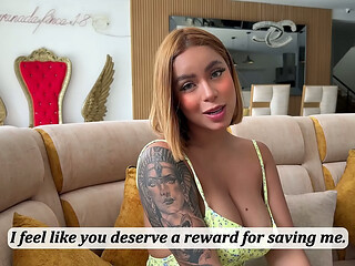 I asked a stranger for help after getting robbed, and I gave him the best sex of his life