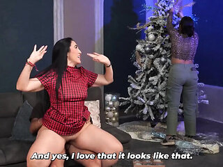 Sarah Black Fucks Mother In Law Deep Throat Doggy Style Big Cock MILF Orgasm