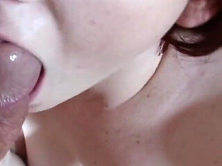 Cum in my mouth mister - Big mouthfuls