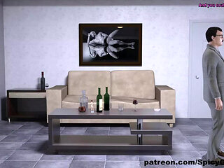 Adventures of Willy D: cheating wife fucks her friend while her husband is out for work ep.72