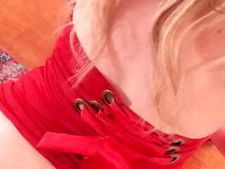 Stepmom Bent Over the Table and Fucked Against the Wall