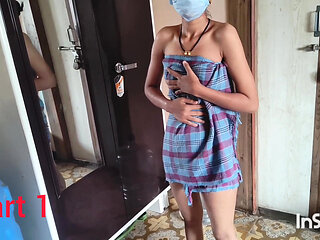 Shivani Bhabhi and Devar Bathroom Sex.