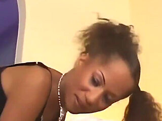 Mya Mason: Skinny, Black, Fucked Hard in the Ass