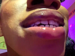 Smooches 2 Listen closely, and pucker up. POV moaning lip lipstick lip gloss