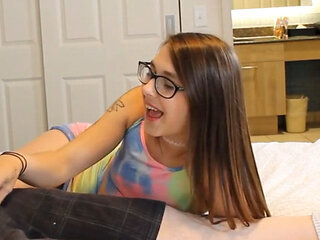 She understands his limitations, leaving her with a small cock