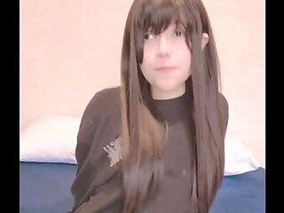 Amateur Latina Teen Hana Lily Tight Pussy Solo Masturbation Homemade