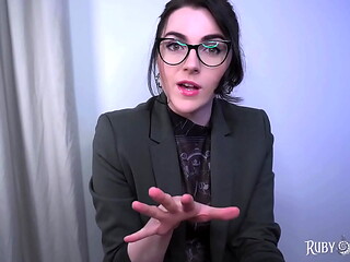 Cum Swallowing Edging Therapy: A Topless Session