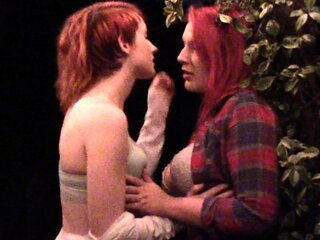Pretty amateur redhead teen Farrah Flower fucked in public