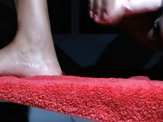 Sensual masturbation close up