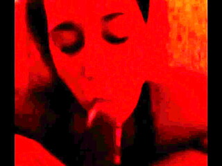 Lightskin Ebony Step-Sister Sucks My Cock Like A Slutty Throat Demon For A Facial