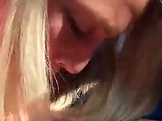 Old Man Picks up Cheerleading Teen at the Park and Gets Head