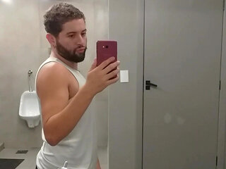 I Almost Got Caught Exposing Myself in the Gym Bathroom, and the Guys Saw Me