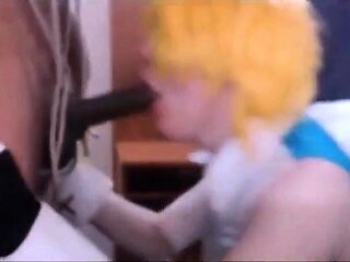 Daddy Drills Sissy Slut Bareback